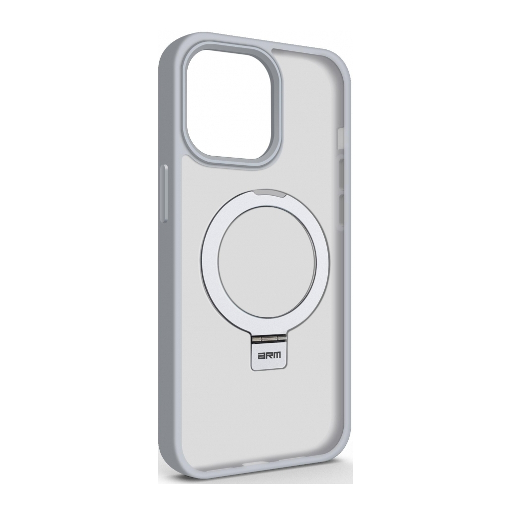 Чохол до мобільного телефона Armorstandart Unit Stand Apple iPhone 14 Pro Max Grey (ARM70567) - зображення 1
