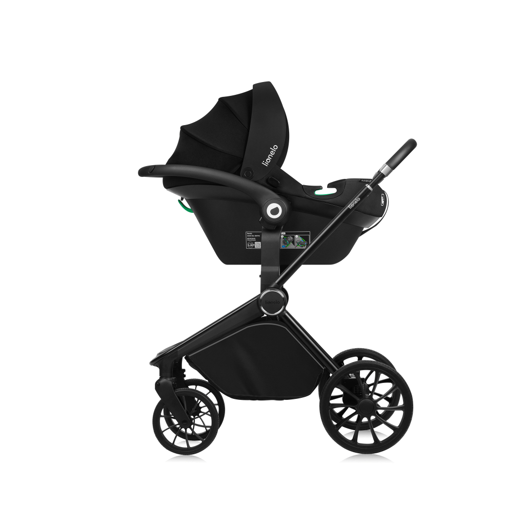 Коляска Lionelo 3 в 1 MIKA PLUS BLACK ONYX (LO-MIKA PLUS 3IN1 BLACK ONYX) - изображение 10