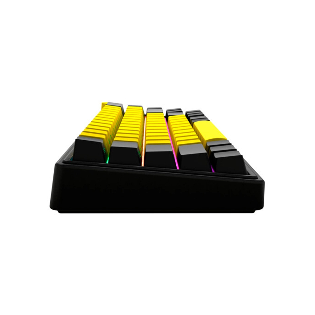Клавіатура Lorgar KBP70MW Pro RGB Wireless/Bluetooth/USB UA Black/yellow (LRG-KBP70MW-YL-US) - зображення 8