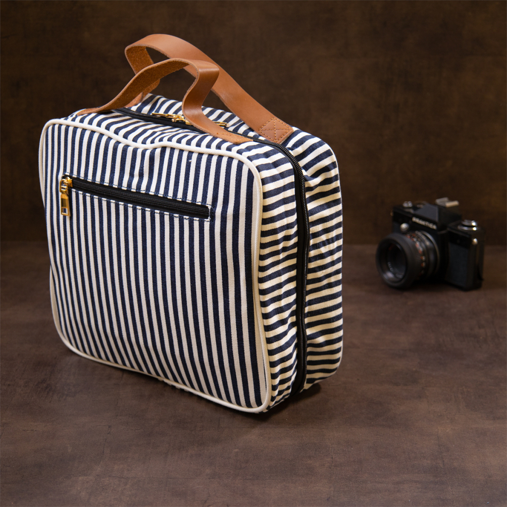 Несесер Vintage Текстильна Біла (20651) - зображення 11