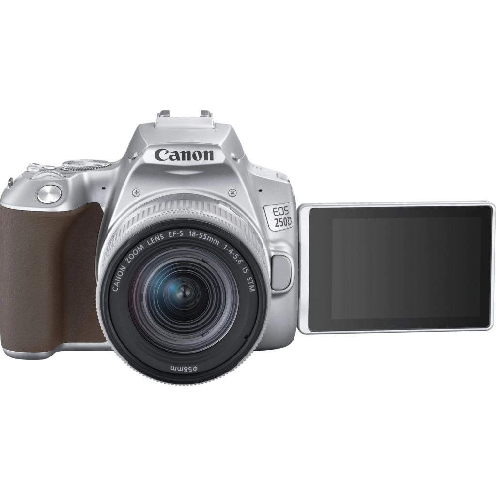 Цифровий фотоапарат Canon EOS 250D kit 18-55 IS STM Silver (3461C003) - зображення 7