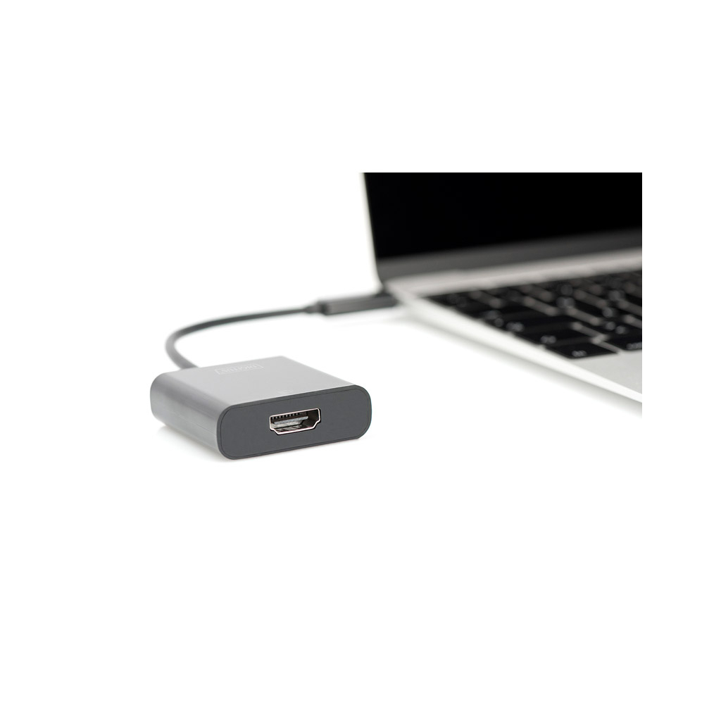 Перехідник USB-C to HDMI UHD 4K, M/F, 0.15 m Digitus (DA-70852) - зображення 5
