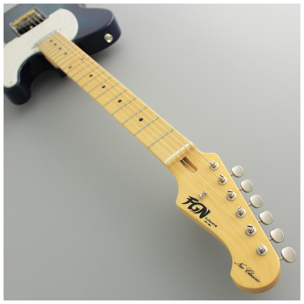 Електрогітара FGN Neo Classic See-Thru Blue Burst (NTE100MAH-SBB) - зображення 5