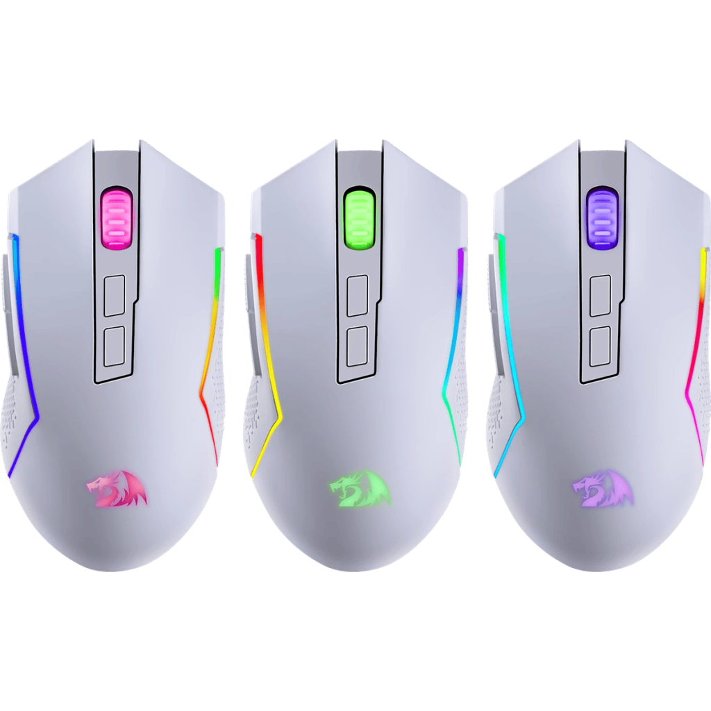 Мишка Redragon Trident Wireless White (71864) - зображення 3