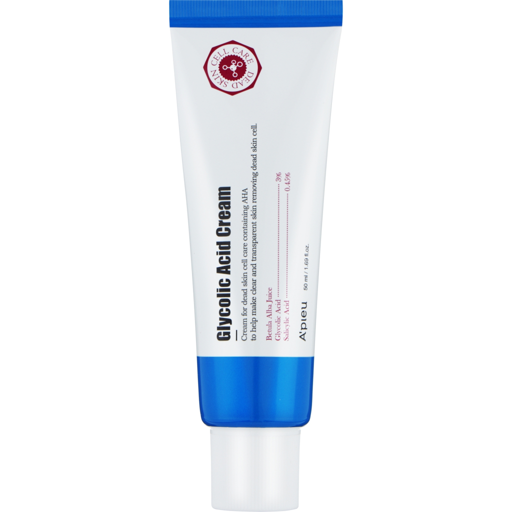 Крем для обличчя A'pieu Glycolic Acid Cream з AHA- і BHA-кислотами 50 мл (8809530056738) - зображення 2