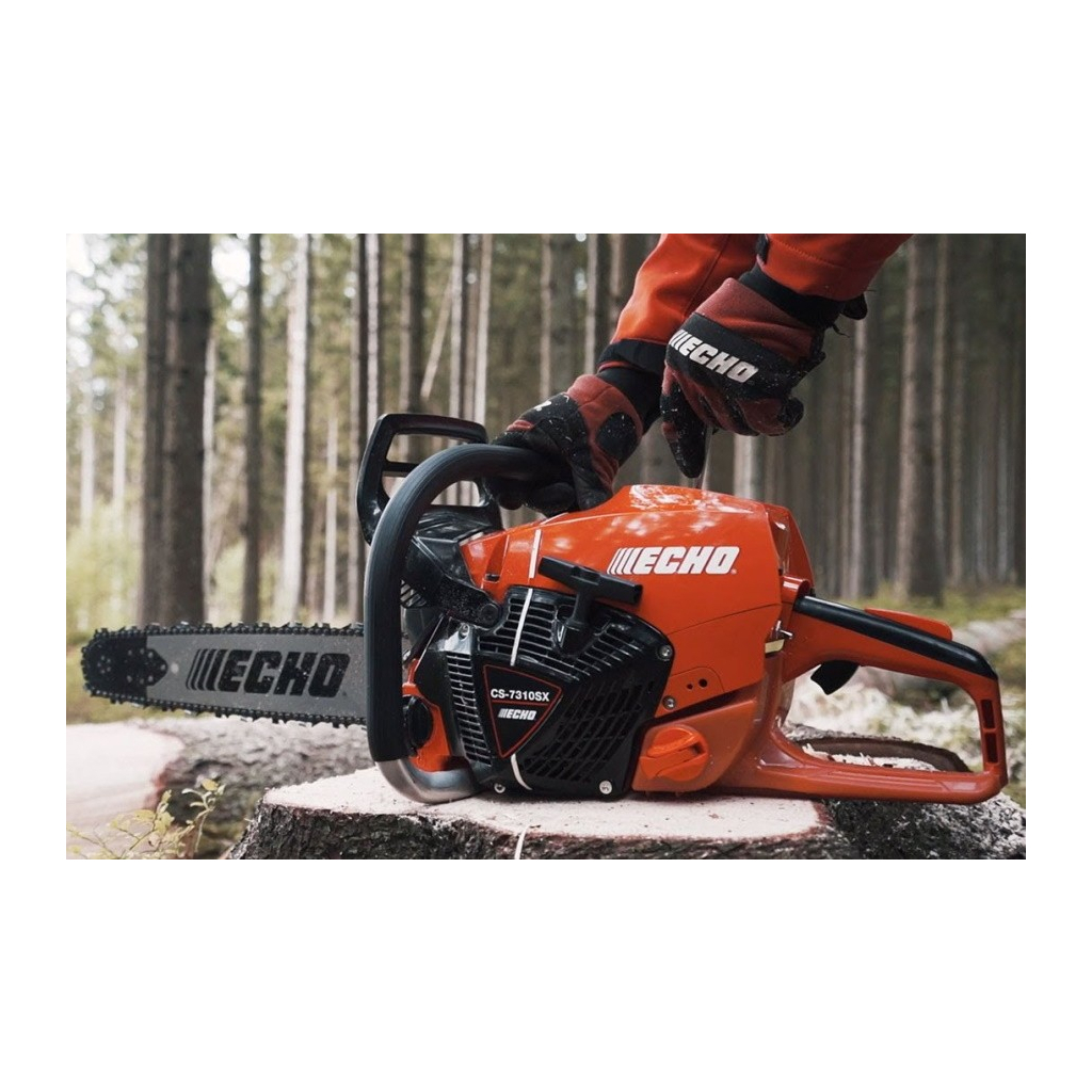 Ланцюгова пила ECHO бензинова CS-7310SX 4,05кВт/5,4к.с. 20", 3/8 72лан., 1,5мм (CS-7310SX) - зображення 10
