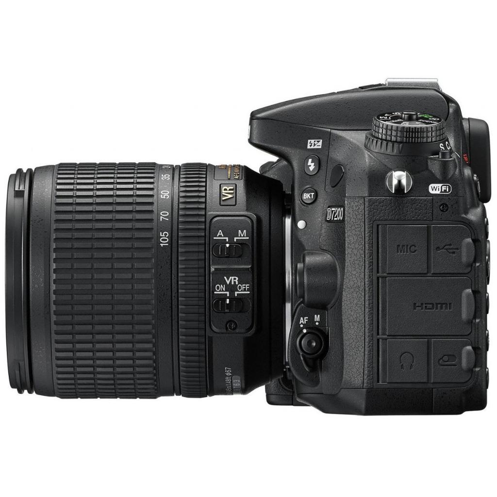 Цифровий фотоапарат Nikon D7200 AF-S DX 18-105 Kit (VBA450K001) - зображення 5