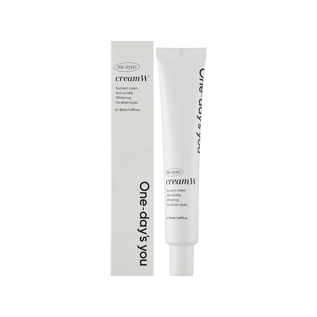 Крем для обличчя One-Days You Me Nyeo Cream W Освітлювальний 50 мл (8809452672832) - зображення 2