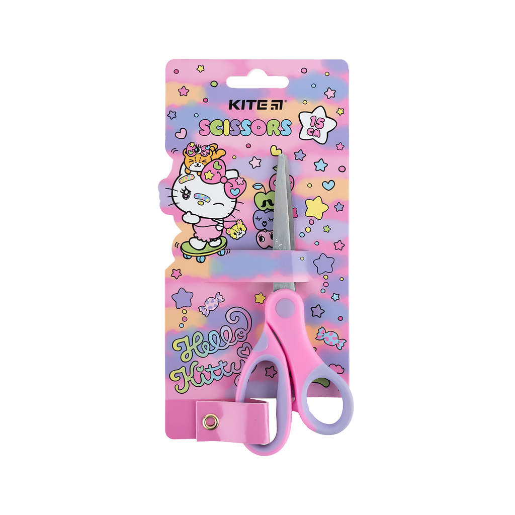 Ножиці Kite дитячі Hello Kitty 15 см (HK24-126) - зображення 1