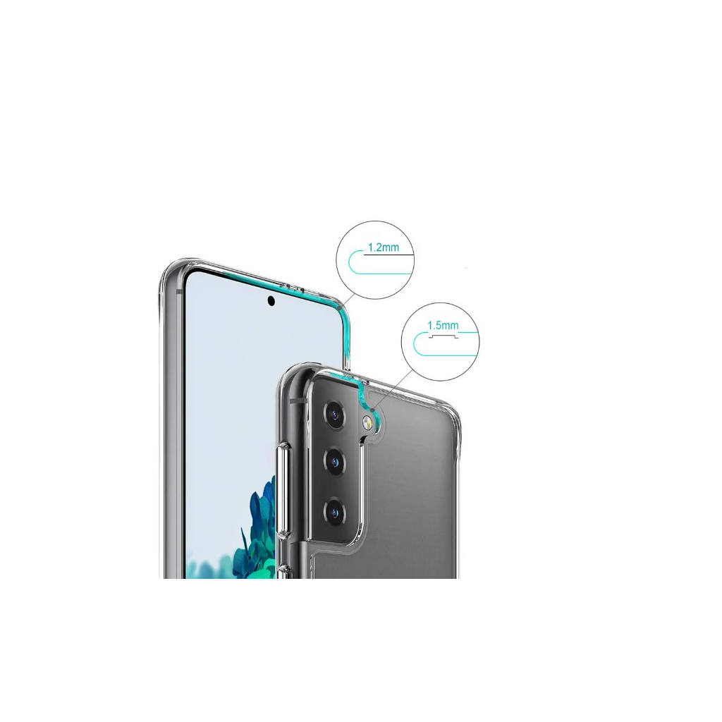 Чохол до мобільного телефона BeCover Space Case Samsung Galaxy S22 SM-S901 Transparancy (708588) - зображення 2