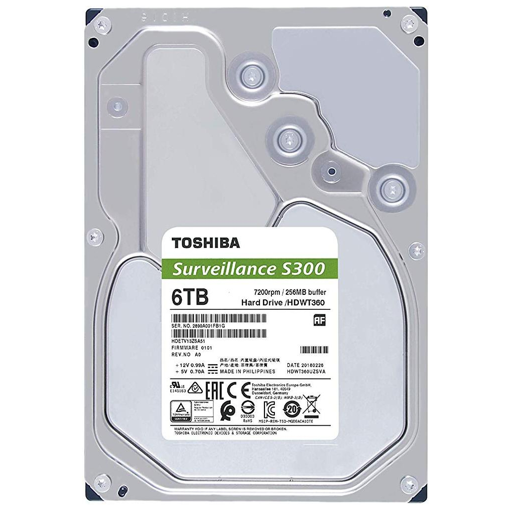 Жорсткий диск 3.5" 6TB Toshiba (HDWT360UZSVA) - зображення 1