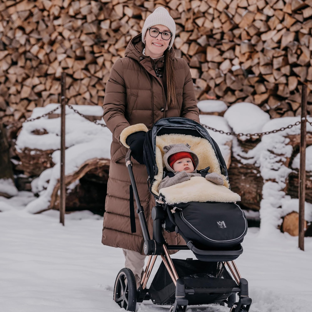 Чохол для ніг Kaiser LOVE THE NATURE 2 в 1, зимовий, чорний (6544525) - зображення 9