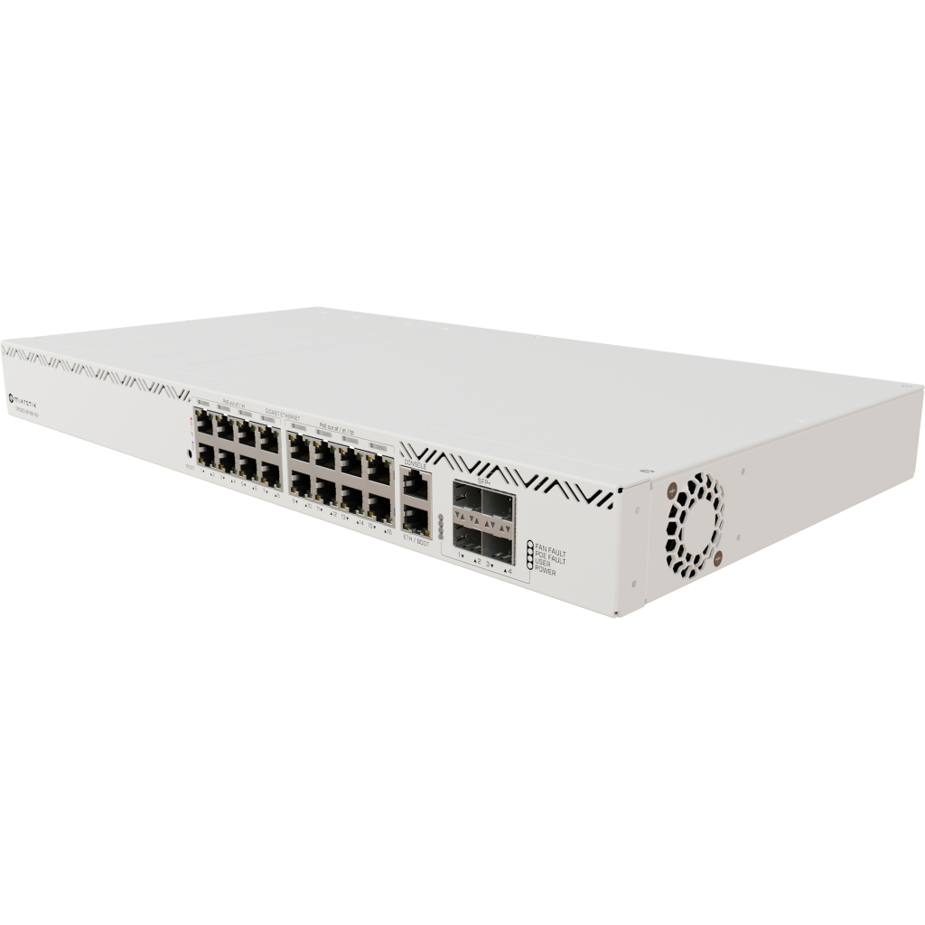 Комутатор мережевий Mikrotik CRS320-8P-8B-4S+RM - изображение 1