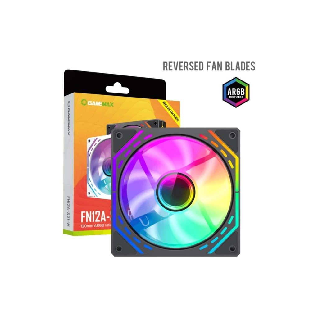 Кулер до корпусу Gamemax FN12A-S2I-R - зображення 9