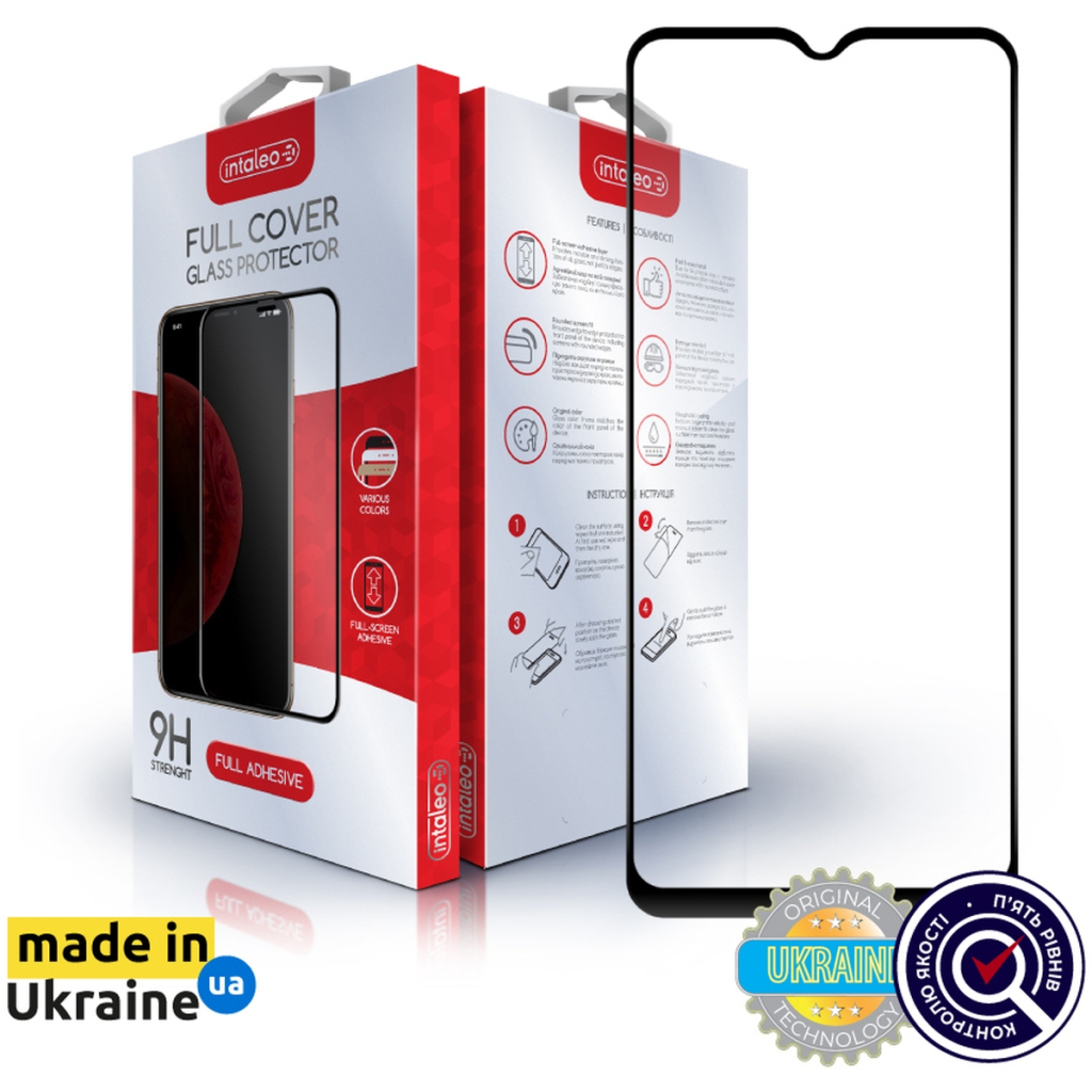 Скло захисне Intaleo Full Glue Nokia G42 5G Black (1283126582127) - зображення 1