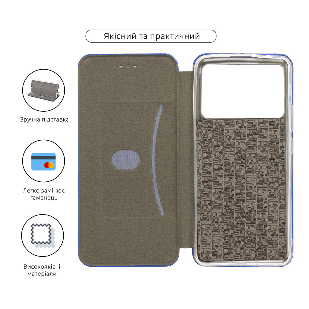 Чохол до мобільного телефона Armorstandart G-Case Xiaomi Poco X6 Pro 5G Blue (ARM73369) - зображення 3