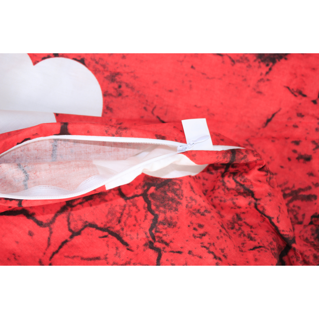 Постільна білизна MirSon Сатин 22-1275 Marble heart Двоспальна (2200003569537) - зображення 4