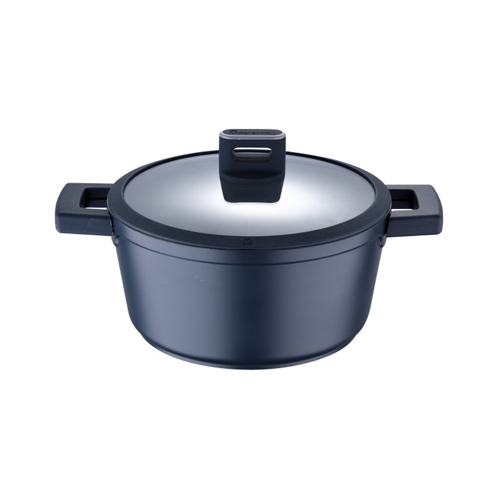 Каструля MasterPro Indigo з кришкою 24 см 4,5 л (BGMP-7979) - зображення 2