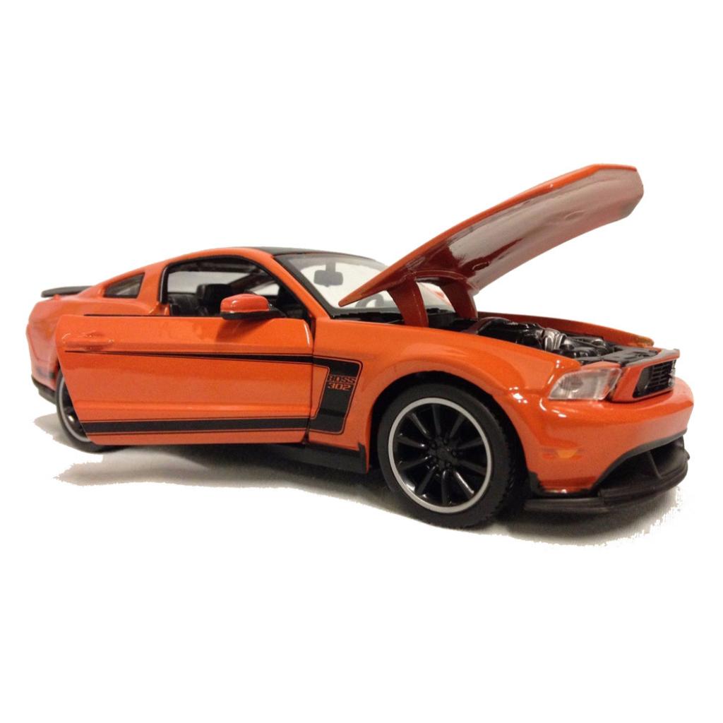 Машина Maisto Ford Mustang Boss 302 (1:24) памаранчевий (31269 orange) - зображення 4
