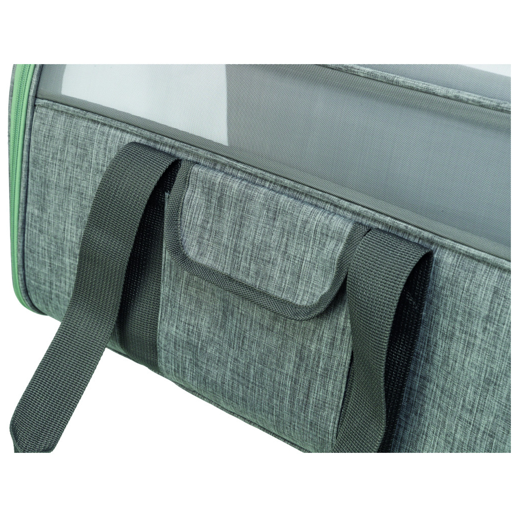 Переноска для тварин Trixie Dillon 33х32х54 см Сіро-м'ятна (4047974289082) - зображення 8