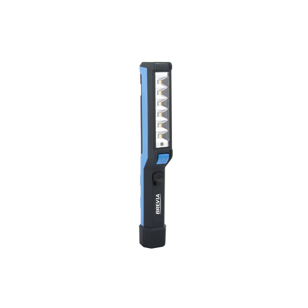 Ліхтар Brevia LED Pen Light 6SMD+1W LED, 150lm, 900mAh, microUSB, блістер (11210) - зображення 1