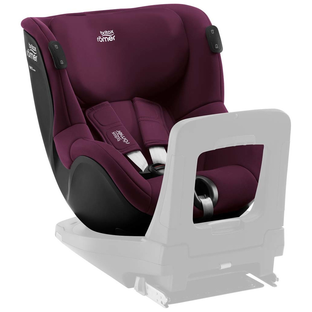 Автокрісло Britax-Romer Dualfix isense Burgundy Red (2000035108) - зображення 3