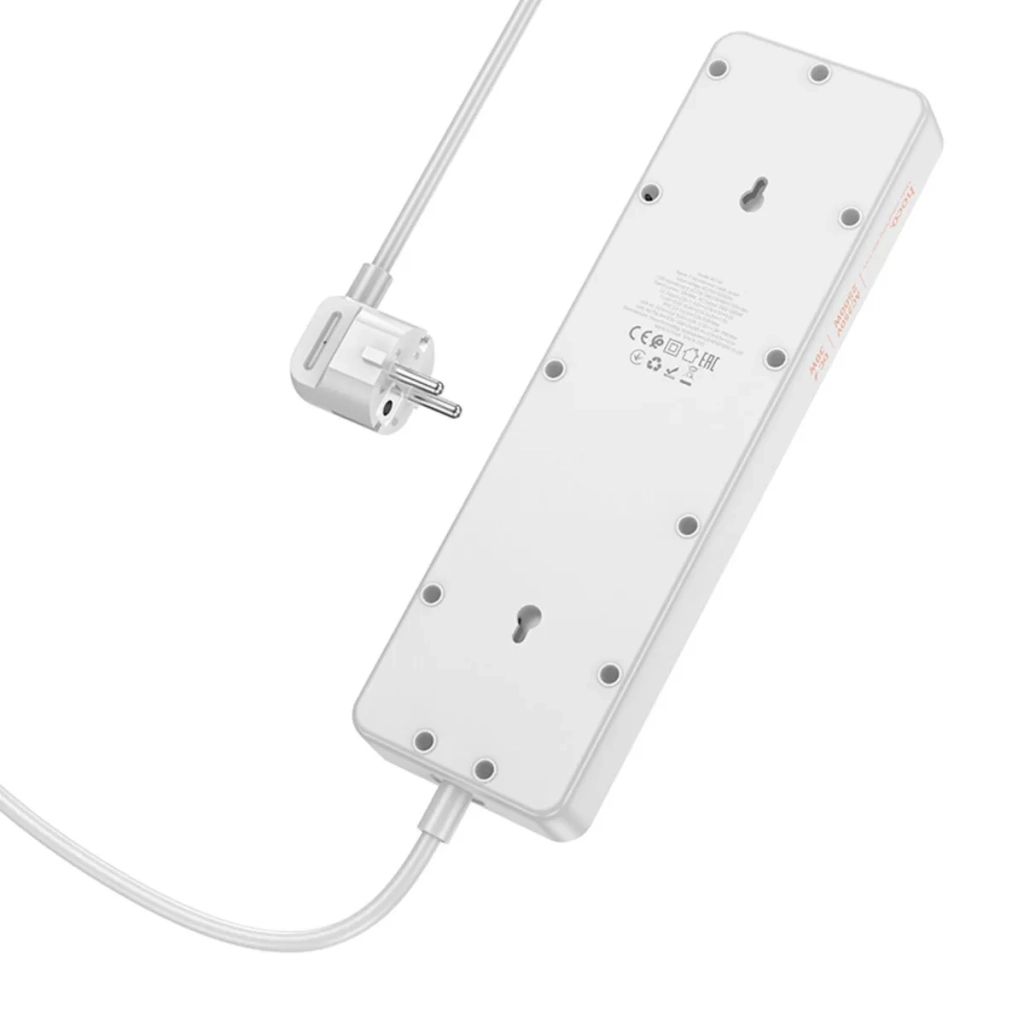 Мережевий фільтр живлення HOCO AC14A (6942007607186) - зображення 4