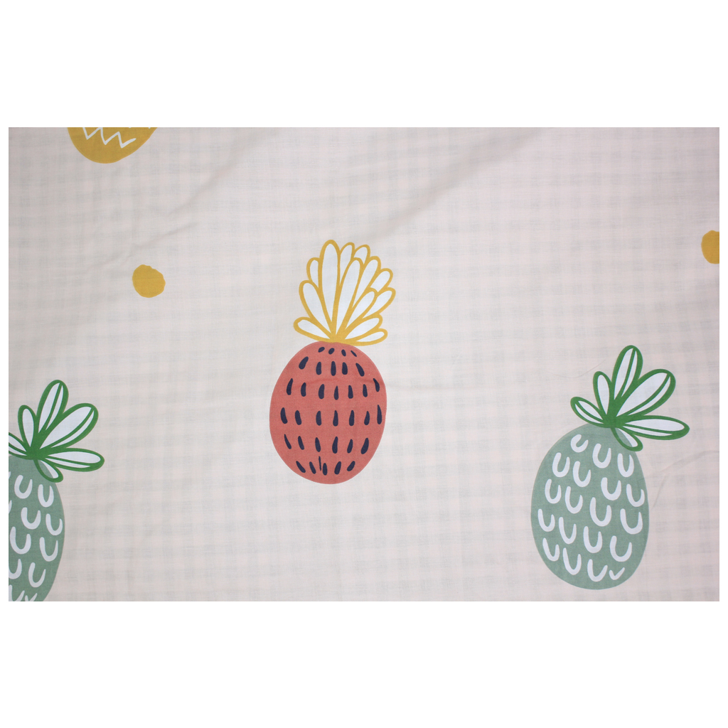 Постільна білизна MirSon Бязь Premium 17-0414 Pineapple Євро (2200002948906) - зображення 4