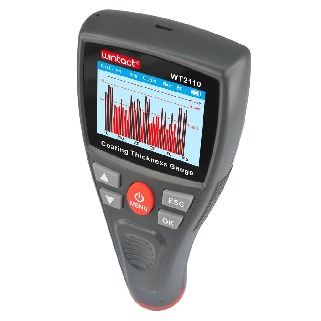 Товщиномір Wintact Fe/nFe, 0-1500мкм (WT2110) - изображение 3