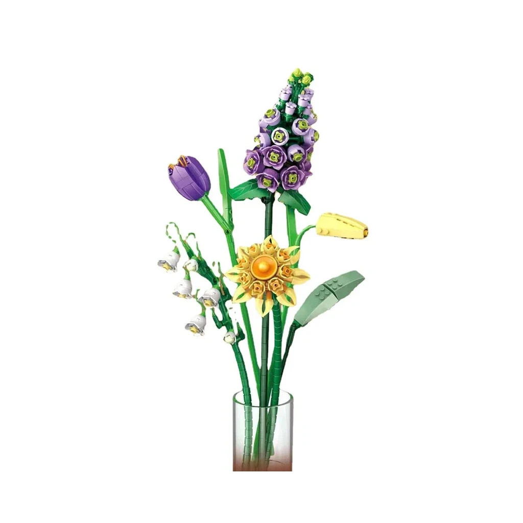 Конструктор LOZ mini Букет квітів 6 (1672) - зображення 3