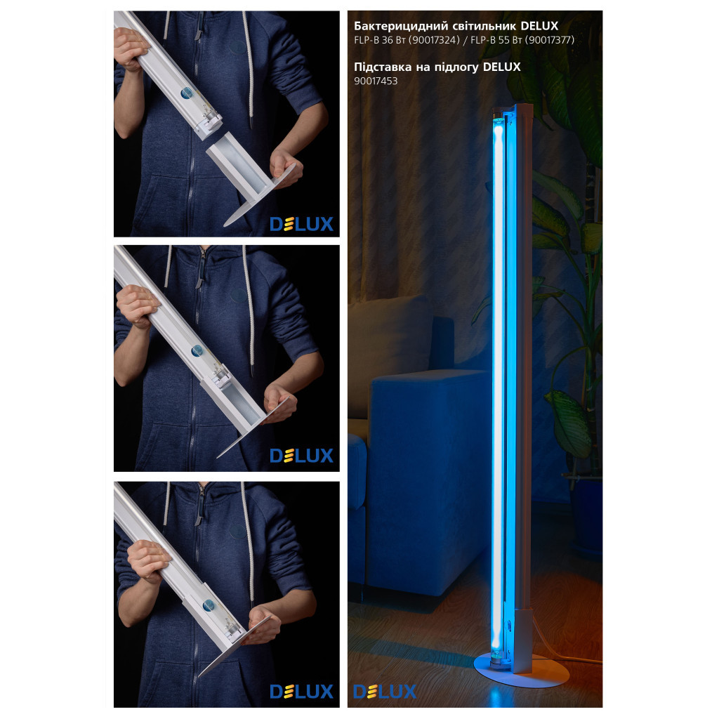Світильник Delux FLP-B 36Вт (90017324) - зображення 5