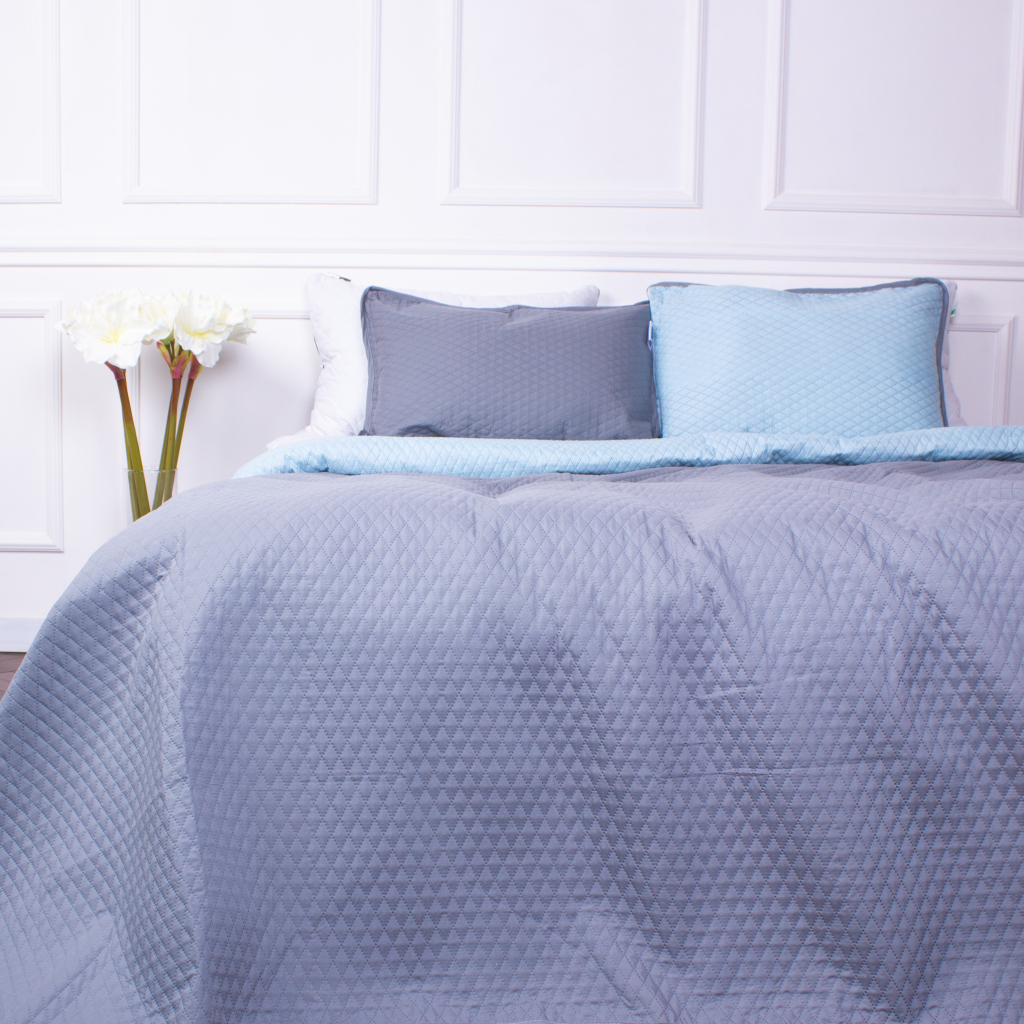 Покривало MirSon Great Line №7007 Indigo 180х210 см (2200005374801) - зображення 4