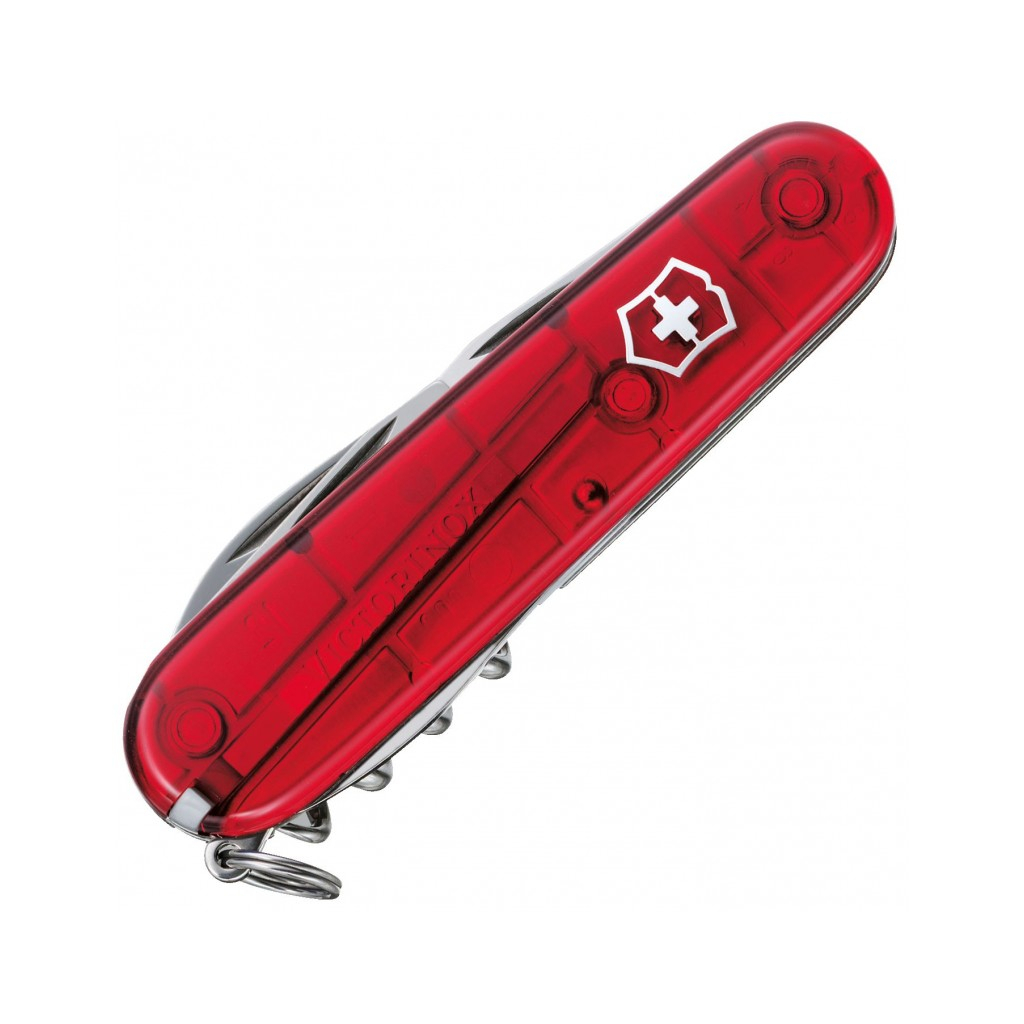 Ніж Victorinox Spartan Transparent Red Blister (1.3603.TB1) - зображення 2