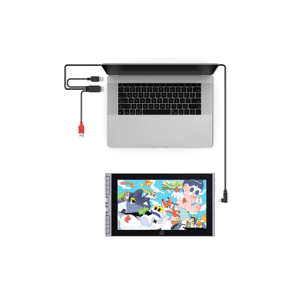 Планшет-монітор XP-Pen Artist12 Pen Display (3nd Gen) Gray (CPCD121FH-GR) - зображення 9