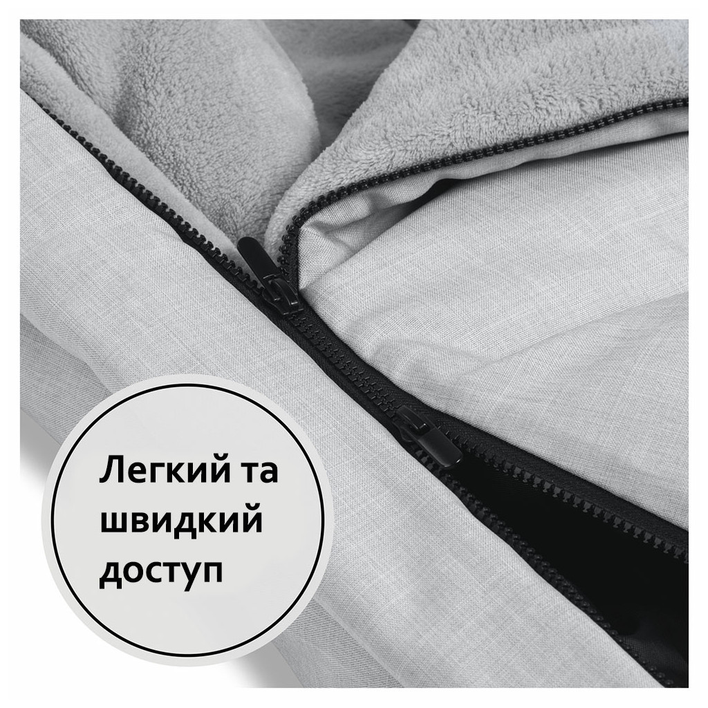 Чохол для ніг Hauck Winter Grey (56712-8) - зображення 6