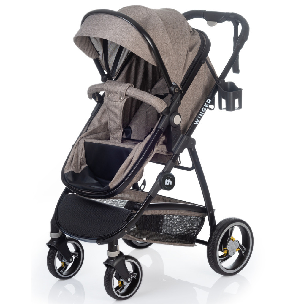 Коляска BabyHit Winger Brown трансформер (73554) - зображення 9