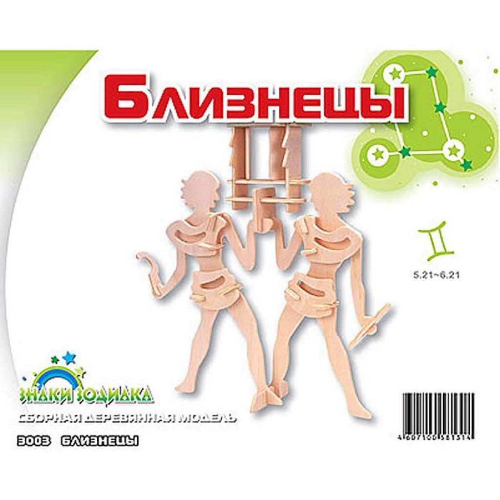Збірна модель Мир деревянных игрушек Близнюки (З003) - зображення 1