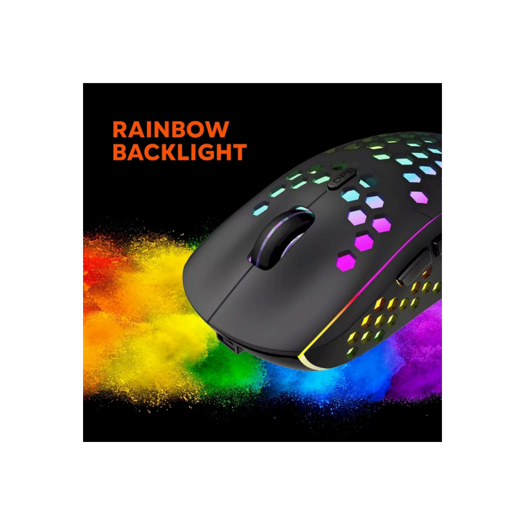 Мишка Canyon Haster GMW-18 Wireless Black (CND-SGMW18) - зображення 10