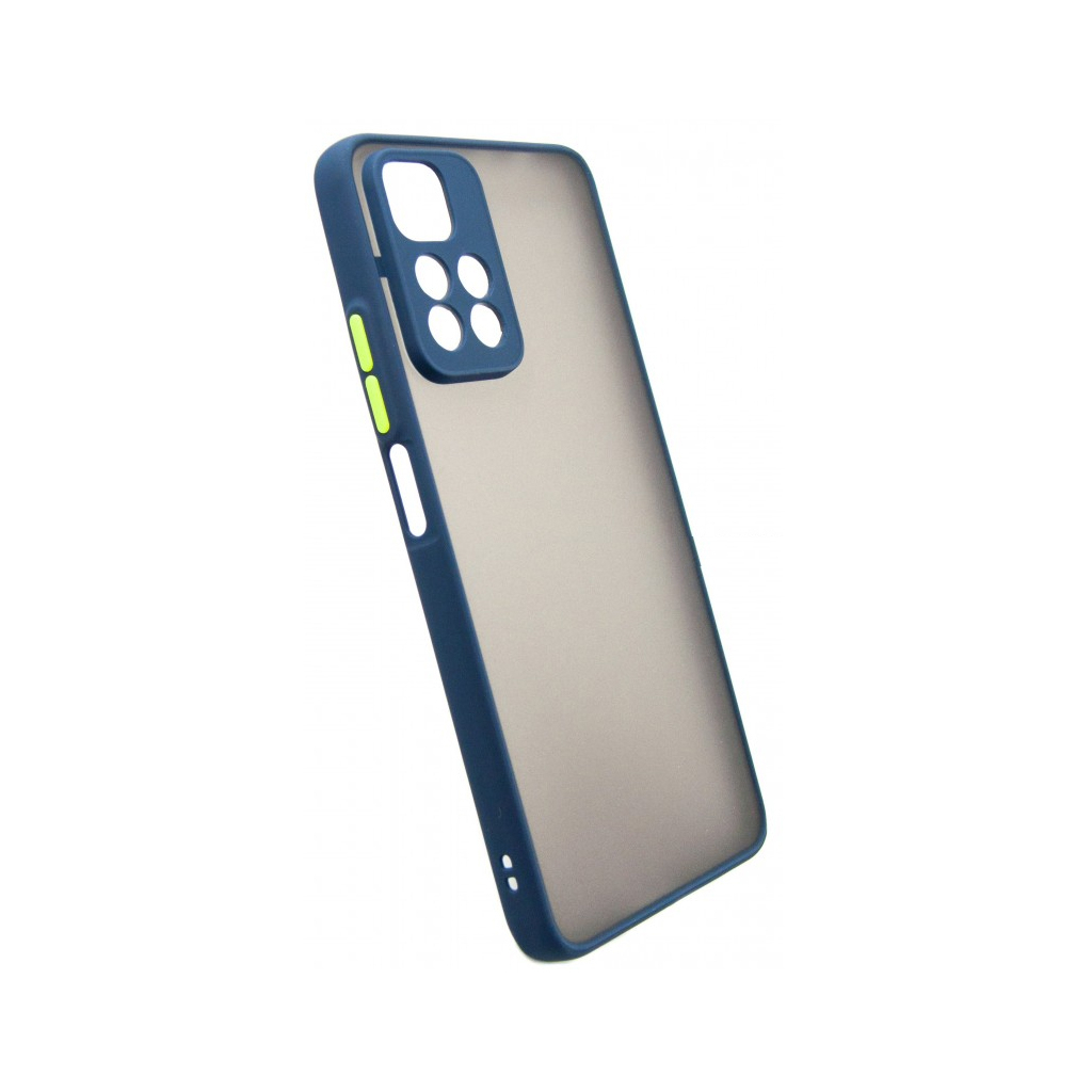 Чохол до мобільного телефона Dengos Matte Xiaomi Redmi Note 11 Pro 5G (blue) (DG-TPU-MATT-115) - зображення 2