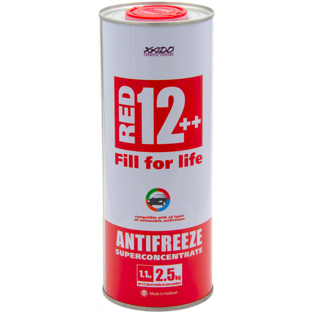 Антифриз Xado Red 12++ 1,1 кг (XA 50008) - зображення 1