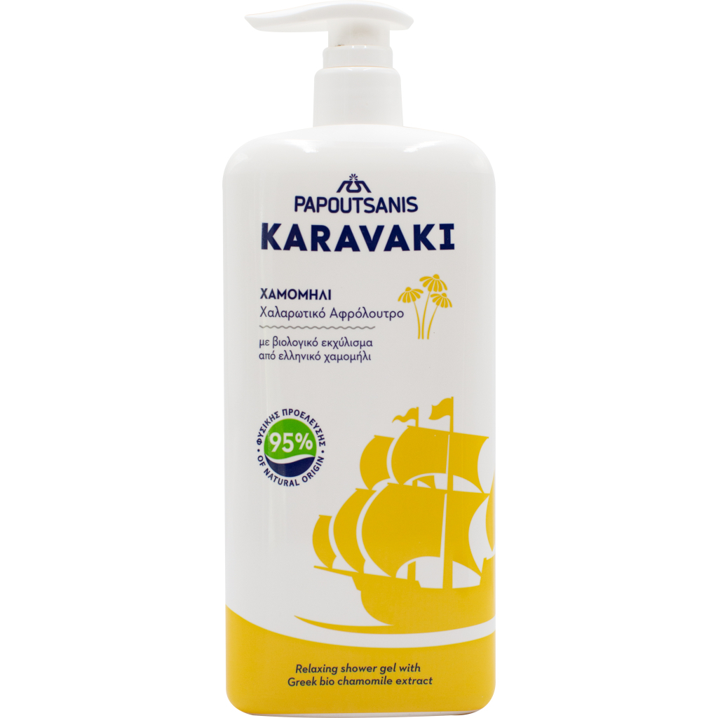 Гель для душу Karavaki Ромашка 750 мл (5201109002796) - зображення 1