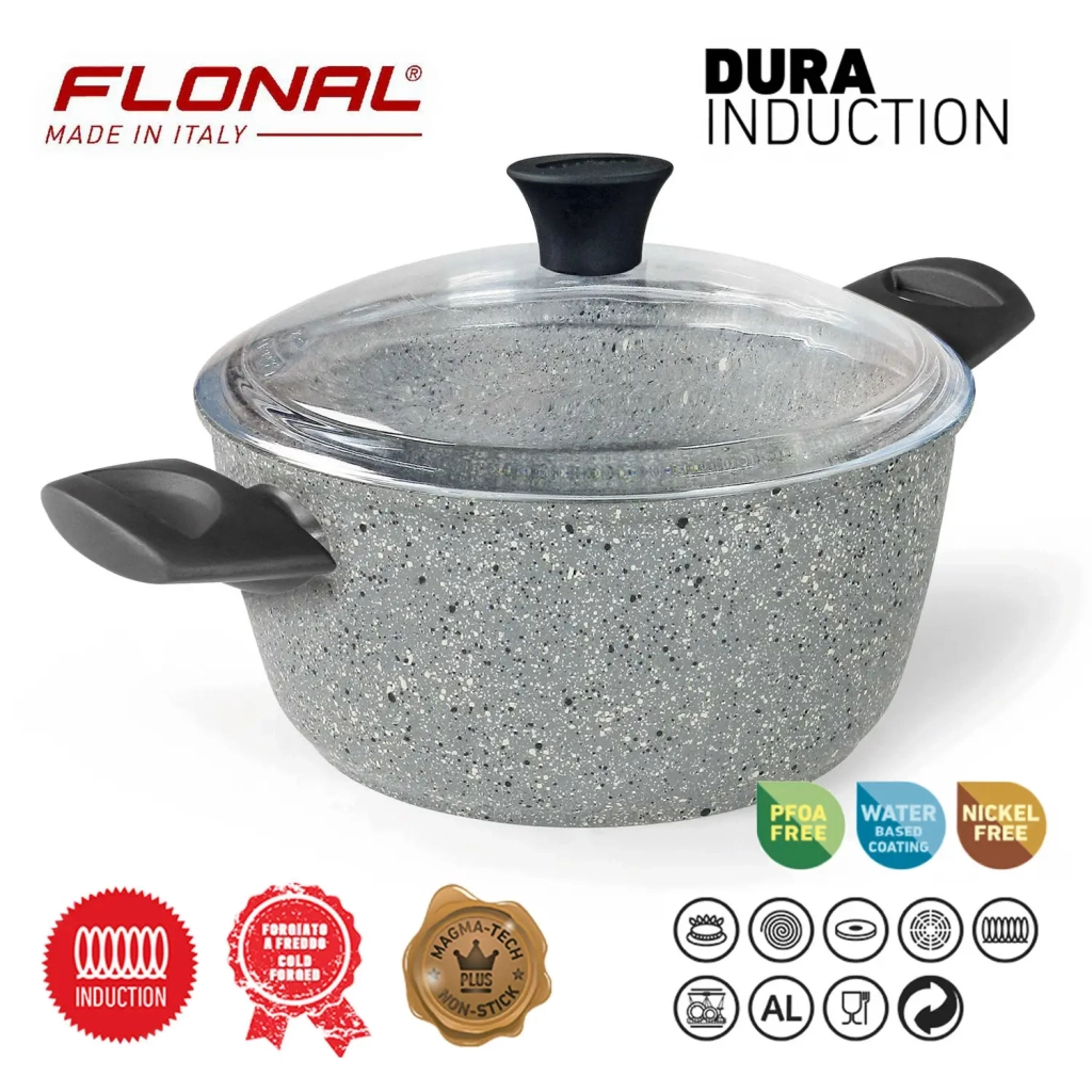 Каструля Flonal Dura Induction 4,3 л з кришкою (DUICV2430) - зображення 2