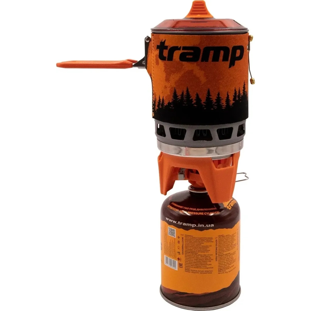 Пальник Tramp система для приготування їжі UTRG-049-orange + Картридж 230гр (UTRG-049-orange+UTRG-003) - зображення 2