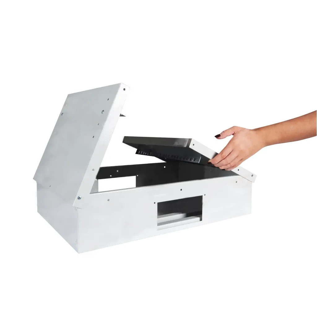 Шафа настінна Hypernet 12U 19" 540x400 SOHO (WMNC-40-12U-SOHO-FLAT) - зображення 5