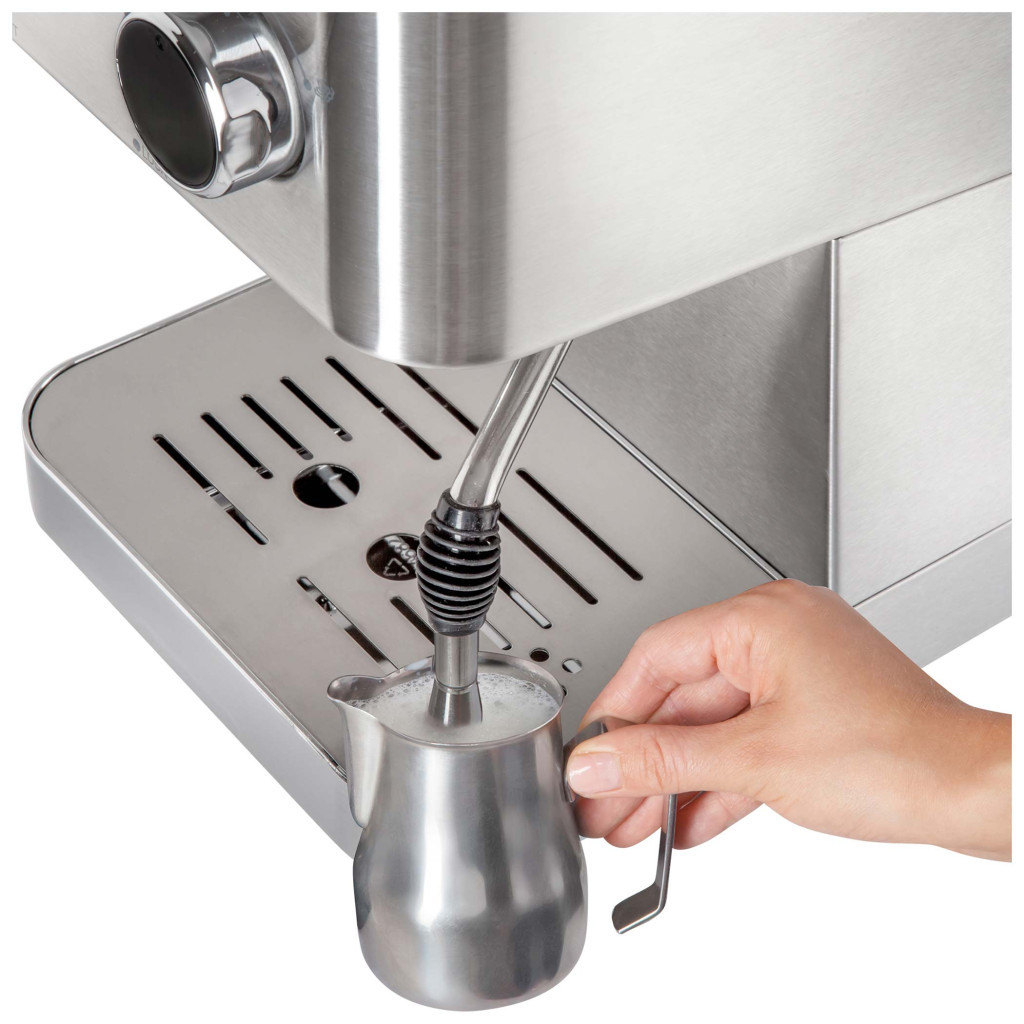 Ріжкова кавоварка еспресо Sencor SES 4010SS - зображення 5