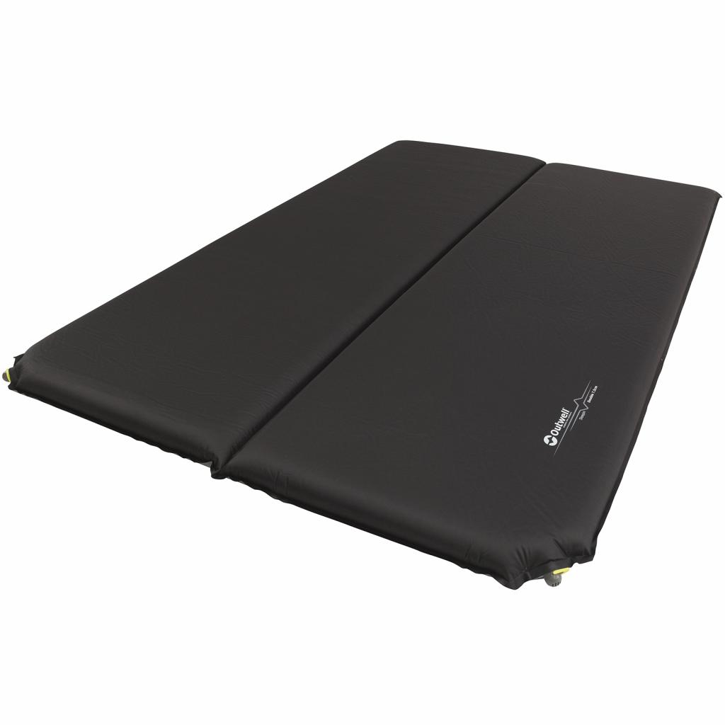 Туристичний килимок Outwell Self-inflating Mat Sleepin Double 7.5 cm Black (928853) - зображення 1