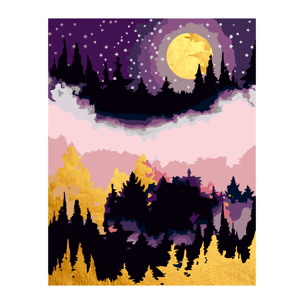 Картина по номерам Rosa Казковий пейзаж 2, 35 х 45 см (4823098529804) - изображение 1