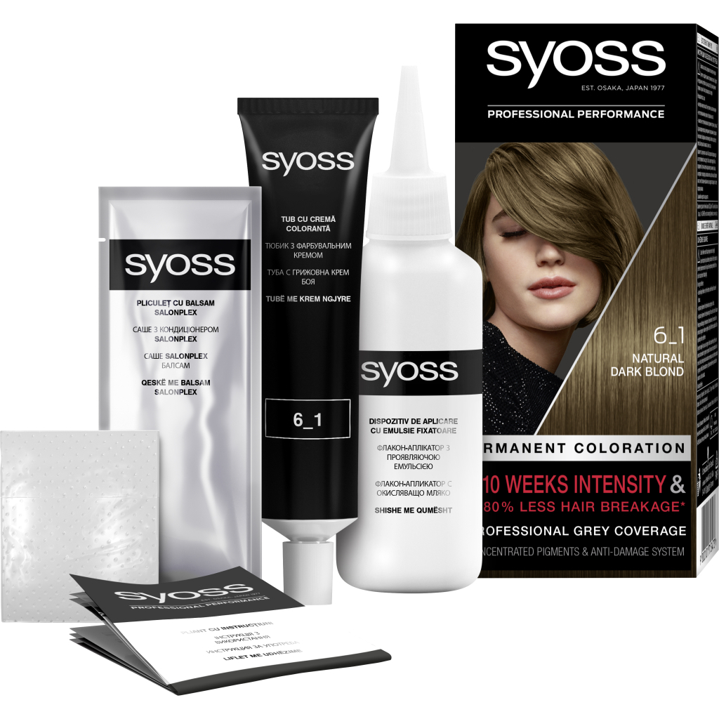 Фарба для волосся Syoss 6-1 Насичений Темно-Русявий 115 мл (9000101713473) - зображення 3