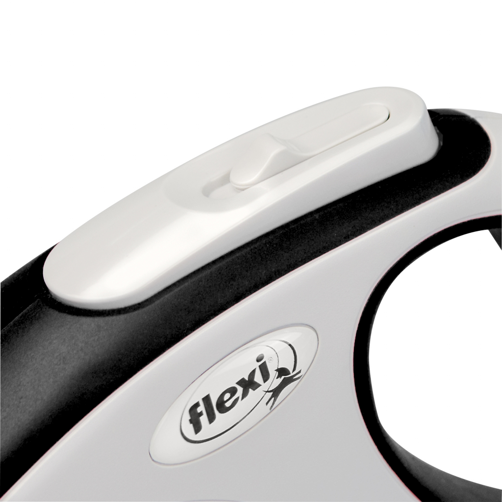 Повідець для собак Flexi New Comfort L стрічка 8 м (чорний) (4000498043820) - зображення 3