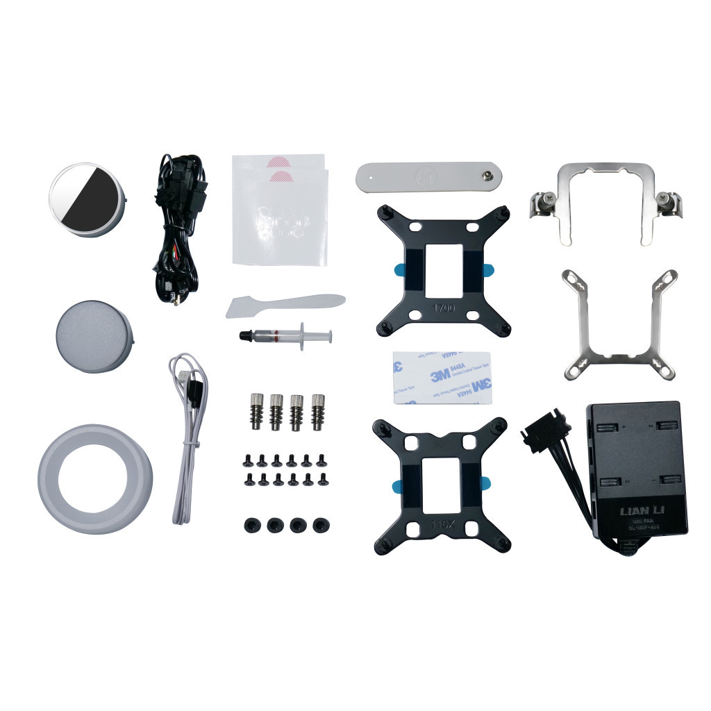 Система рідинного охолодження Lian Li Galahad II Trinity 360 SL-Inf White (G89.GA2T36INW.00) - зображення 3